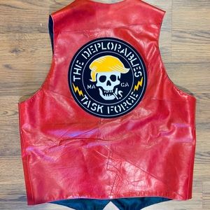 Trump “Deplorables Task Force” Vest, XL, Like New